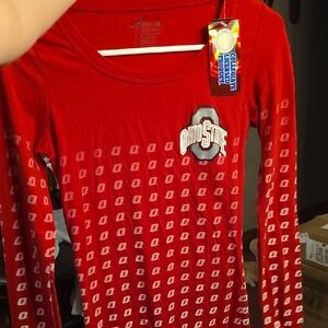 Ohio State Kids Red Long Sleeve Shirt